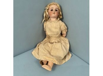 German Bisque Open Mouth Doll, Impressed #8