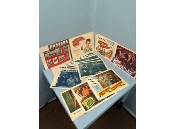 Lot Of '40-50's Era Lobby Cards