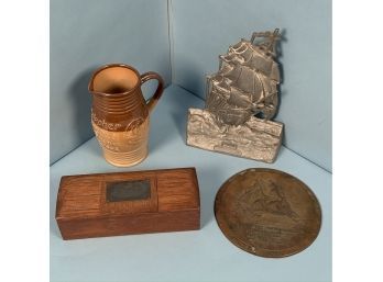 Lot Of Four Maritime Related Objects