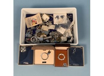 Lof Of Assorted Sterling Silver Jewelry