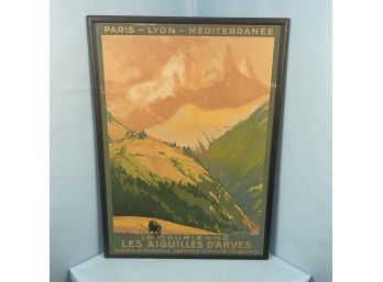 Lot Of Three French Travel Posters