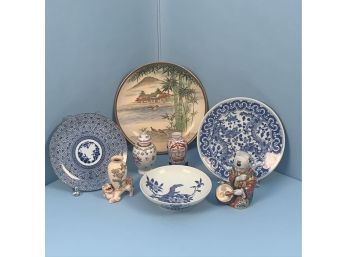 Group Of Asian Ceramic Objects