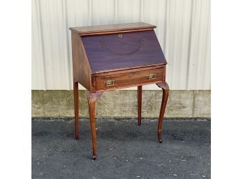 Louis XV Style Mahogany Slant-Front Desk