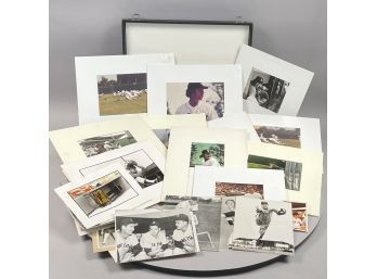 Group Of American Sports Photographs & Prints, Including Baseball, Basketball And Football, Twentieth Century