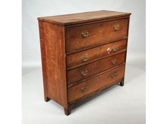 New England Federal Cherry Four-Drawer Chest