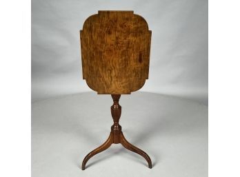 Federal Cherry And Elm Candlestand