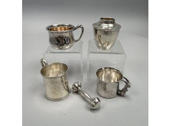 American Sterling Silver Mug, J.E. Merriman & Co., Memphis, Tennessee, 1847-60