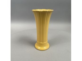 Fiestaware 'Yellow' Flower Vase, Homer Laughlin China Company, 1936-1942