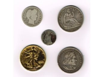 Group Of Assorted US & World Coins