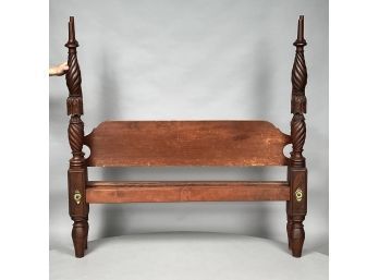 Federal Mahogany And Pine Bedstead