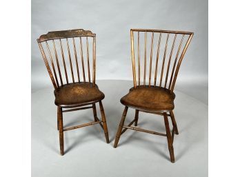 Two Windsor Side Chairs