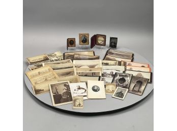 Four American Daguerreotypes, And A Group Of Photography Including Western Subjects, Nineteenth Century