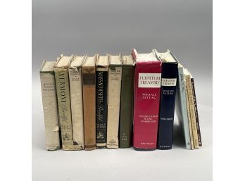 Fourteen Books And Catalogs Pertaining To Wallace Nutting, 1922-1991