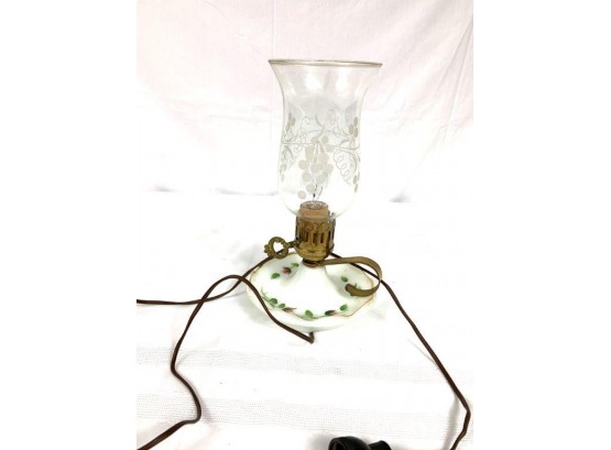 Vintage Porcelain Base Lamp