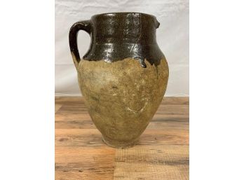 Clay Water Jug With Handle