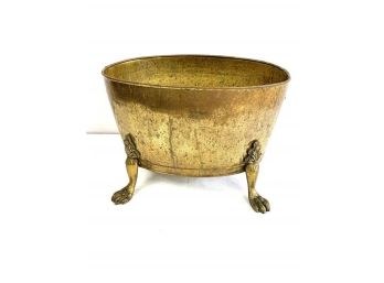 Brass Log Bucket Made In England