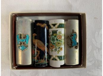 4 Vintage Lighter Cases