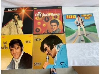 Lot Of Elvis Record Albums