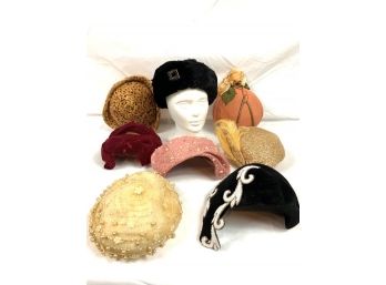 Assortment Of  Ladies Vintage Hats