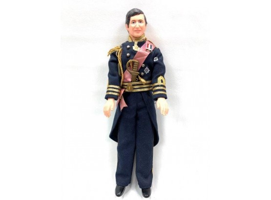 Prince Charles Plastic  Doll