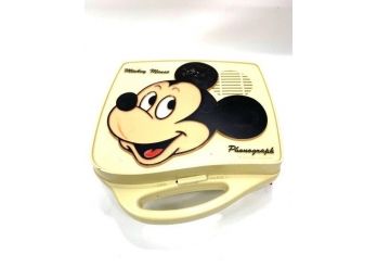 Vintage GE Mickey Mouse Record Player