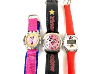 3- Disney Minnie Mouse Watches