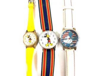 3- Disney Mickey Mouse Watches