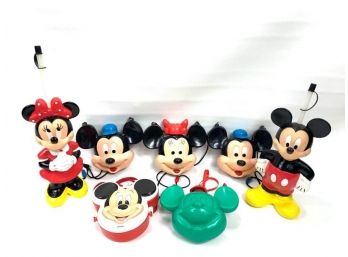 Assortment Of Mickey And Minnie Mouse  Kids Beverage Holders