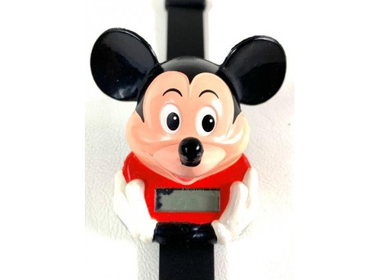 Vintage Talking Time Mickey Mouse Watch