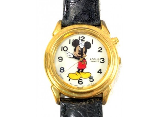 1980's Lorus Indiglo Mickey Mouse Watch