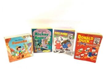 4 - Mini Vintage Classic Disney Books