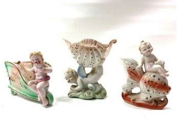 Vintage Occupied Japan Figurine Holders