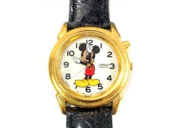 1980's Lorus Indiglo Mickey Mouse Watch