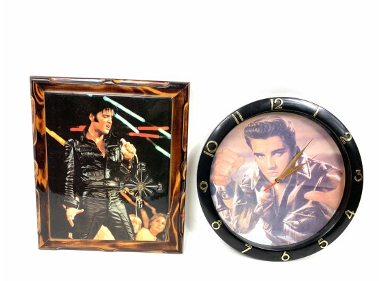 2 - Elvis Presley Wall Clocks