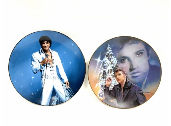2 - Elvis Presley Collector Plates