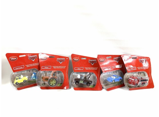 Lot Of 5 Disney 'the World Of Cars' - New In Box