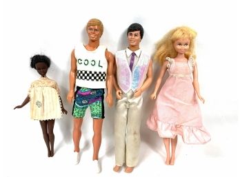 2 - 1968 Ken Dolls, 1968 Princess Grace Doll And 1972 Shindana Doll