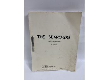 Original Revised Final Screenplay By Frank Nugent - 'The Searchers'