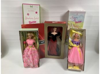 Lot Of 3 Avon Barbie Dolls