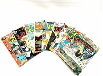 Lot Of 9 DC Superman Comic Books