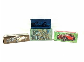 Lot Of 4 Avon Collector Car Cologne - New In Box