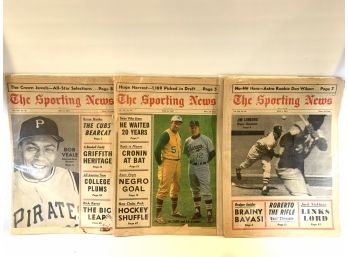 The Sporting News Cover Newspaper - 3 - 1963