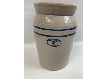 Antique Marshall Pottery 4 Gallon Crock