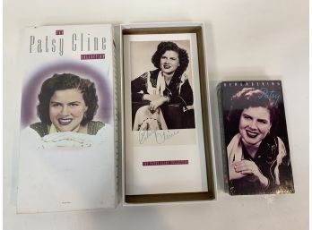Patsy Cline VHS Collection Sealed And Signed - MCAC 10421