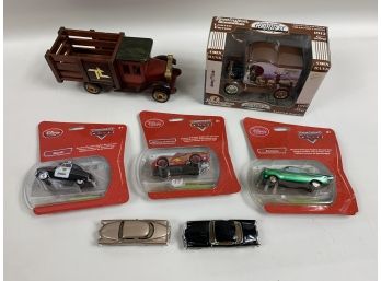 Lot Of 7 Mixed Collectible Toy Cars