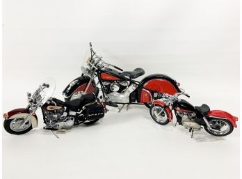 Lot Of 3 Motorcycle Models