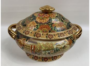 Porcelain Chinese Tureen With Lid