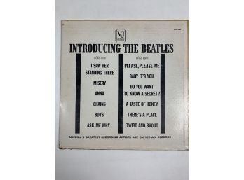 Introducing The Beatles England N0. 1 Vocals Record