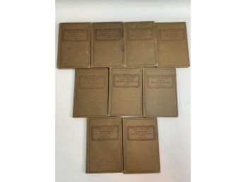 Early 1900's Eclectic English Classic Book Set
