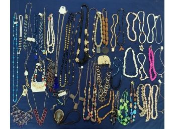 Lot Of Costume Jewelry - Necklaces